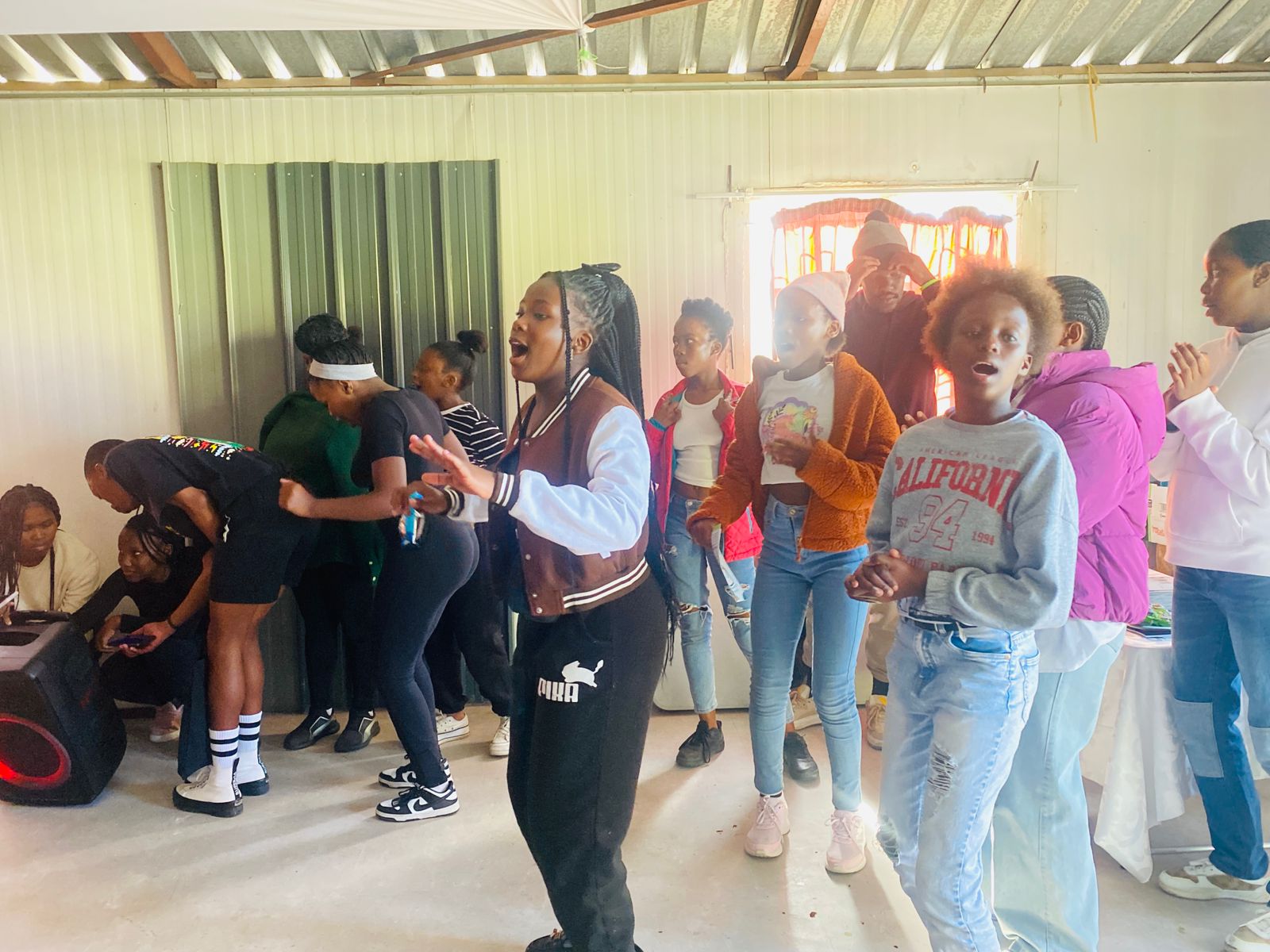 Children learning at Sivulingqondo Community Project